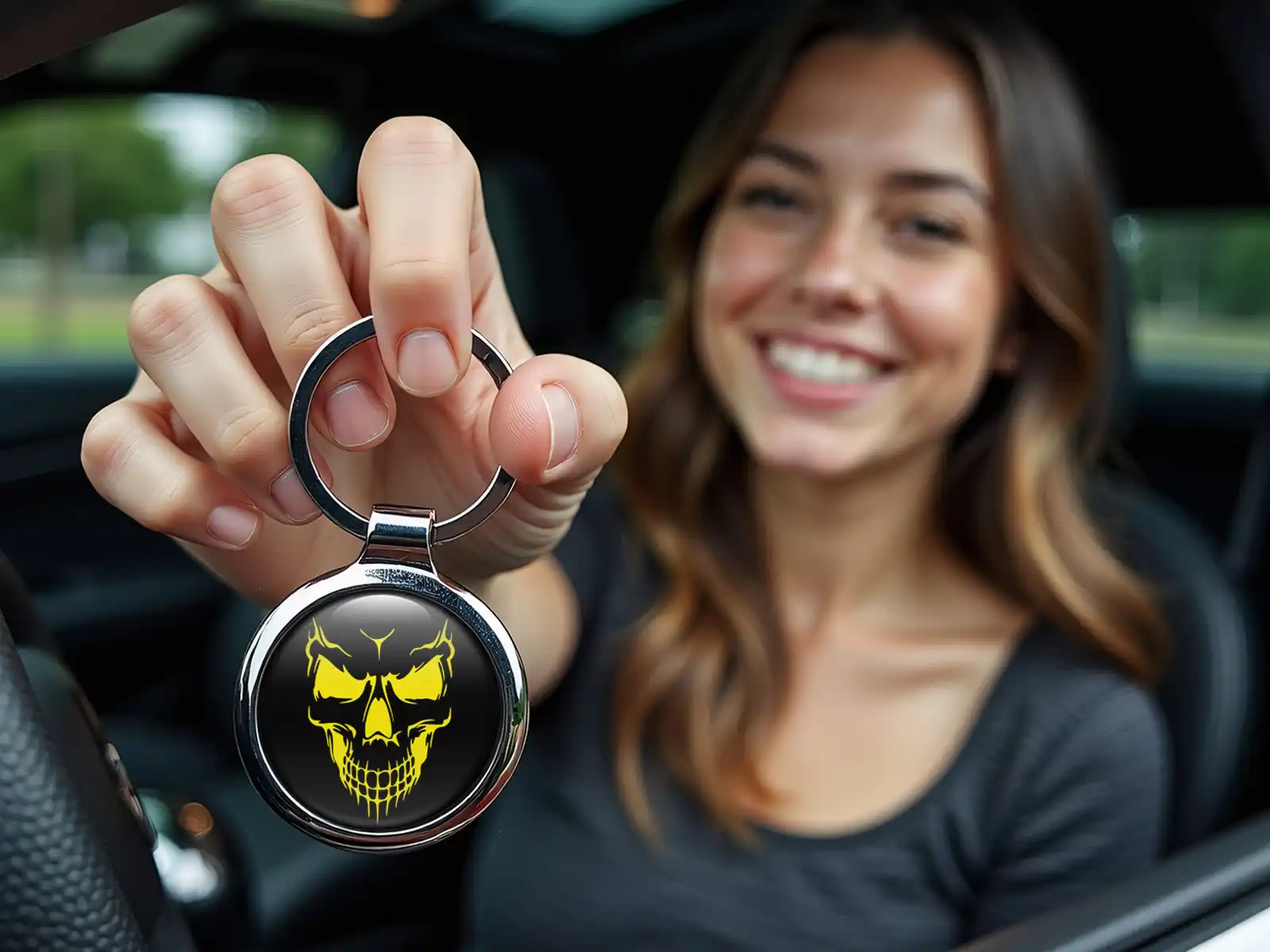 Keyfob Limited Key Ring Steel Design Force